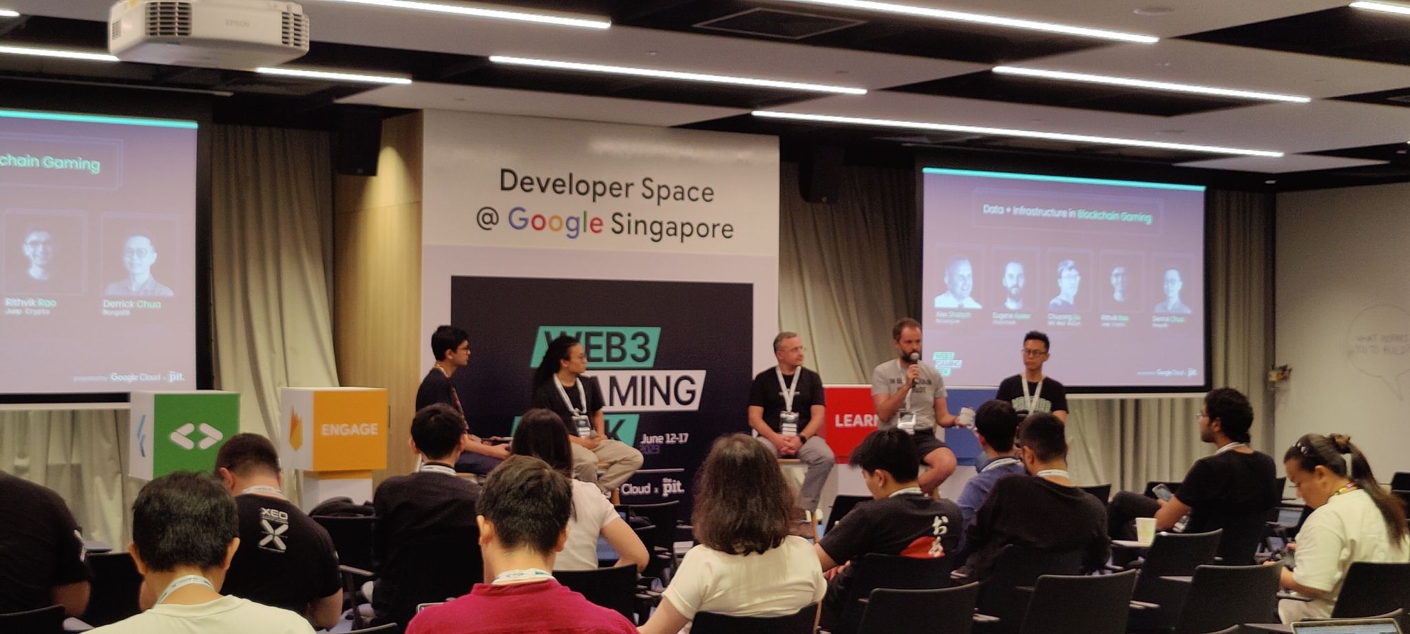 Web3 Gaming Week panel, Google Developer Space, Singapore 2023